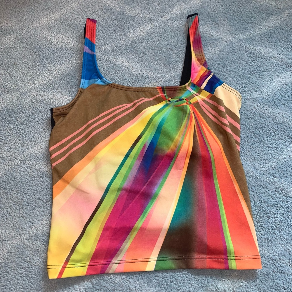 Colorful Workout Top - Small